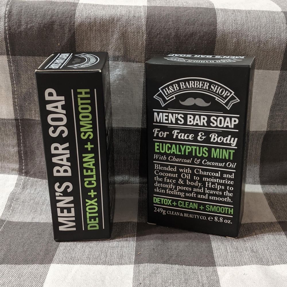 H & B Barber Shop bar soap